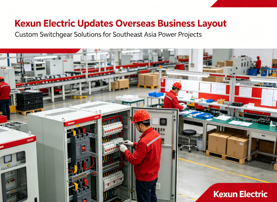 Kexun Electric Mengoptimumkan Penyelesaian Alat Suis Luar Negara untuk Permintaan Projek Kuasa Asia Tenggara 2026