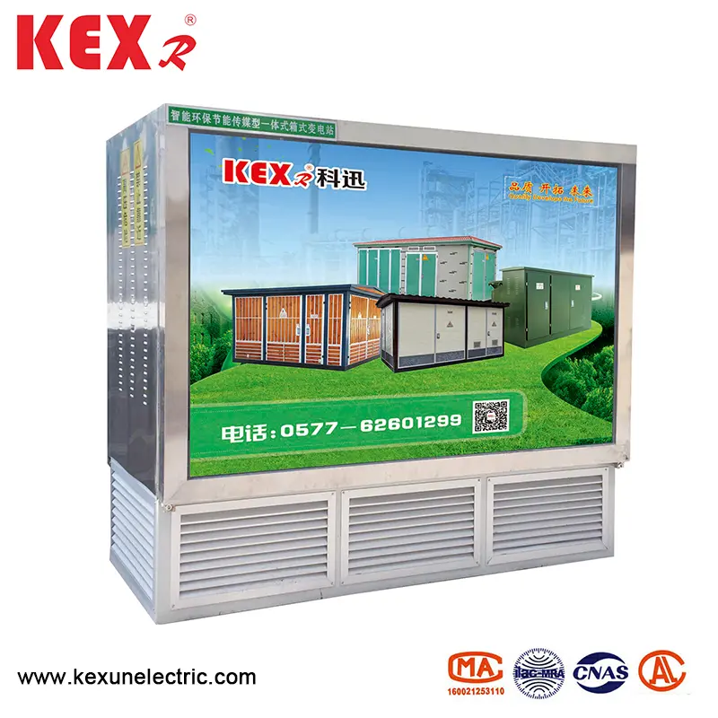Transformer Kotak Dikebumikan Landskap